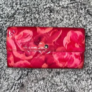 Louis Vuitton Vernis Ikat Flower Sarah Wallet